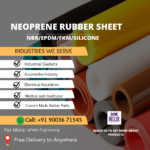 Neoprene rubber sheet epdm/fkm/silicone