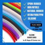 Silicone rubber cords rubber cords cord manufacturers rubber manufacturers